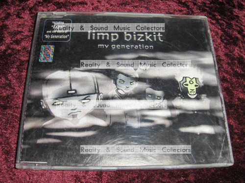 Limp Bizkit My Generation Cd Single 4 Tracks De Coleccion