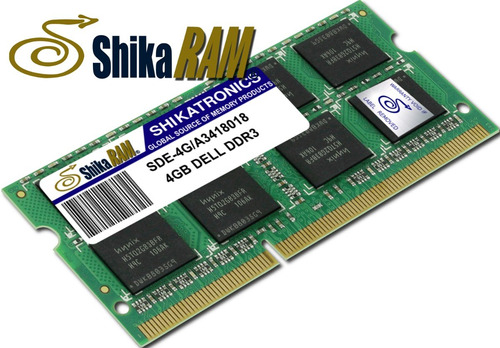 Memoria Ram 4gb Ddr3 Shikatronics Para Portatiles Dell