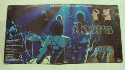 The Doors Absolutamente En Vivo 1985 Album Mexicano 2 Lps