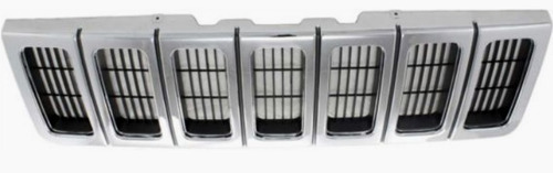Parrilla Cromada De Jeep Grand Cherokee 1996 - 1998 Nueva!!!