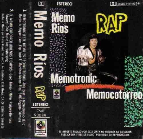 Memo Rios Rap Cassette Unica Ed 1990 En Muy Buenas Condicion