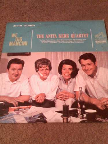 Disco Lp De The Anita Kerr Quartet  We Dig Mancini