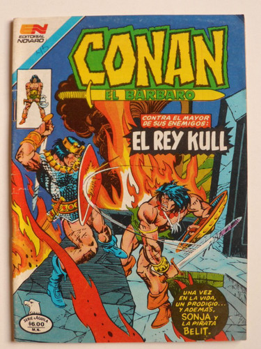 1982 Conan El Barbaro #45 Serie Aguila Editorial Novaro