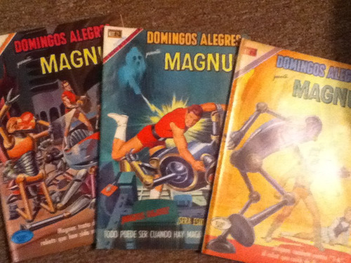 Excelentes Comics De: Domingos Alegres Magnus 1970