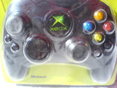 Xbox Clasico Negro Control Primera Generacion