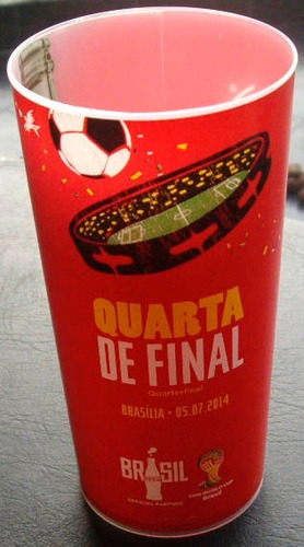 Vasos Coca Cola Mundial Brasil 2014 - Cuartos De Final