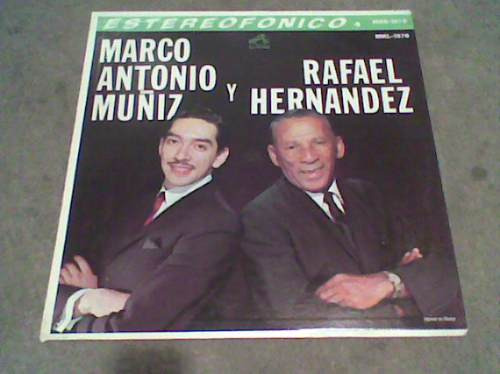 Disco L.p. 331/3 De Marco Antonio Muñiz Año 1964i