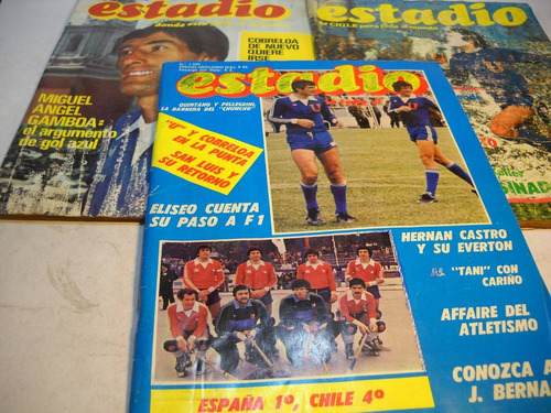 Universidad De Chile Revistas Estadio 1977 1982 (3)