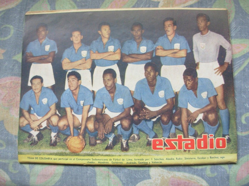 Estadio Nº 728 26 De Abril De 1957 Team De Colombia