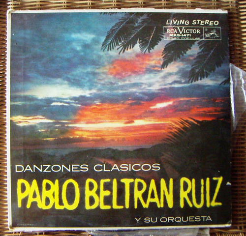 Bolero, Pablo Beltran Ruiz, Danzones Clasicos, Lp 12´.
