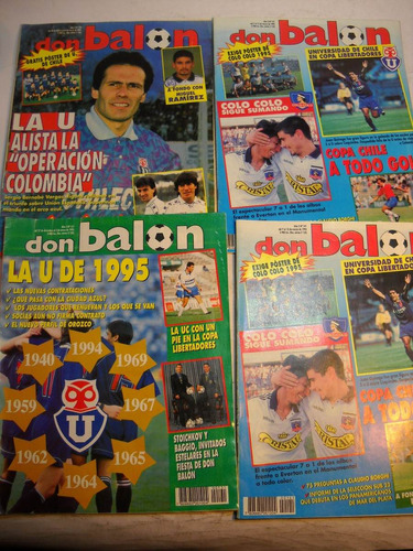 Universidad De Chile Revista Don Balon  1995 (4)
