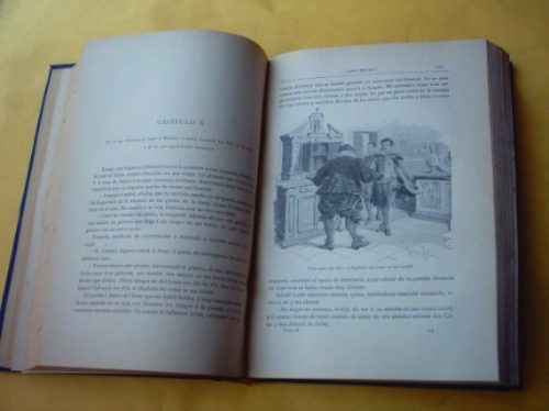 Lesage. Historia De Gil Blas De Santillana.1900. Libro Antig