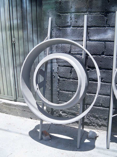 Molde De Fierro P Elaborar Brocales De Concreto