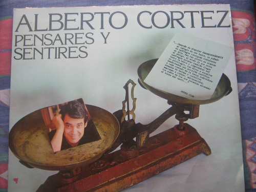 Lp Alberto Cortez  Pensares Y Sentires