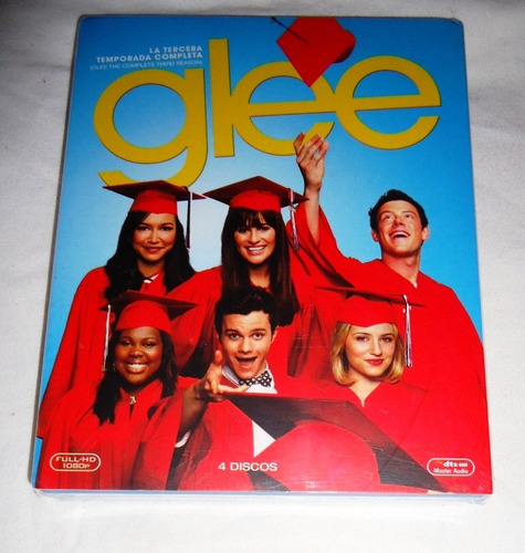 Glee Tercera Temporada 3 Tres Blu-ray