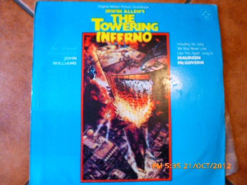 Vinilo Lp De La Pelicula Infierno En La Torre (u666