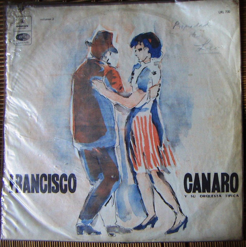 Tango, Francisco Canaro Y Su Orquesta Tipica, Lp 12´  Css