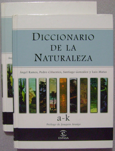 Diccionario De La Naturaleza 2 Tomos - Espasa