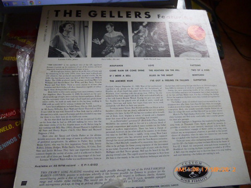 Vinilo De The Gellers (u696