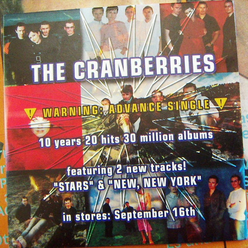 Cd Sencillo, The Cranberries, Stars The Best Of 92-2002