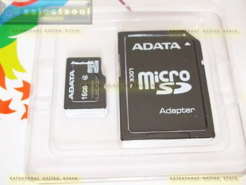 16gb Adata Memoria Micro Sdhc Nueva En Blister Envío Express