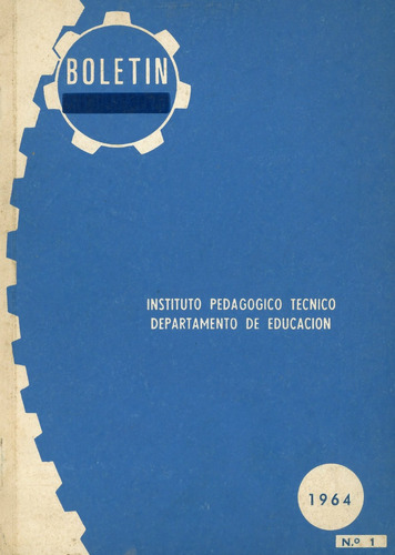 Boletín Del Depto. Educación, Universidad Técnica Del Estado