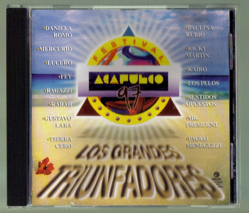 Festival Acapulco 97 Los Grandes Triunfadores Cd Ed 1997