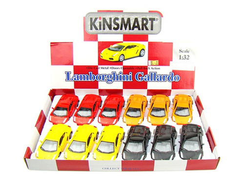 Perudiecast Kinsmart Lamborghini Gallardo 1:32
