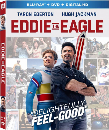 Blu-ray + Dvd Eddie The Eagle / Volando Alto