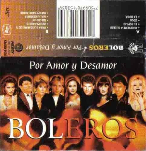 Boleros Por Amor Y Desamor Cassette Ed1995 C/cancionero 