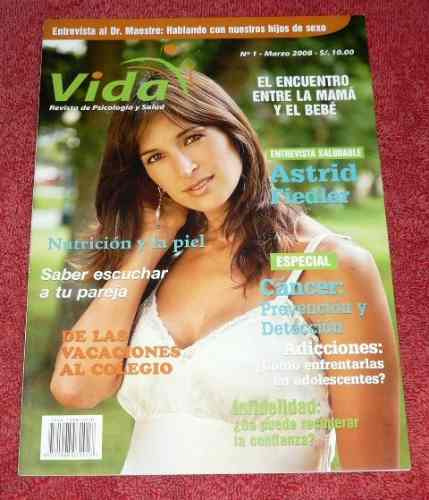 Revista Vida 2008 Psicología Salud Astrid Friedler Lonchera