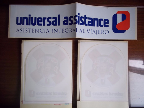 Adhesivos Universal Assistance Años 80 90s Calco Sticker C/u