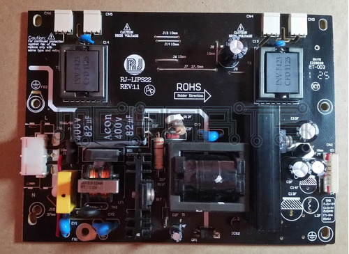 Rj-lips22 Fuente De Poder Tv Lcd Cv