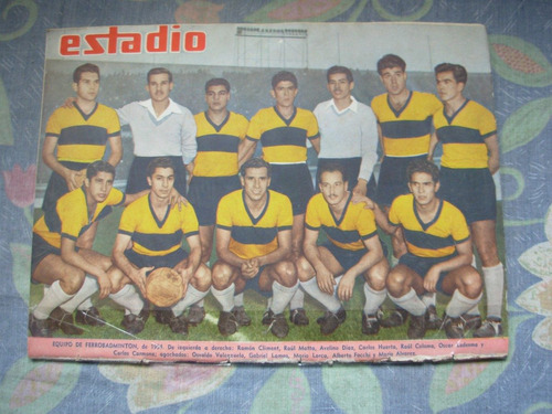 Estadio Nº 587 14 De Agosto De 1954 Equipo De Ferrobadminton