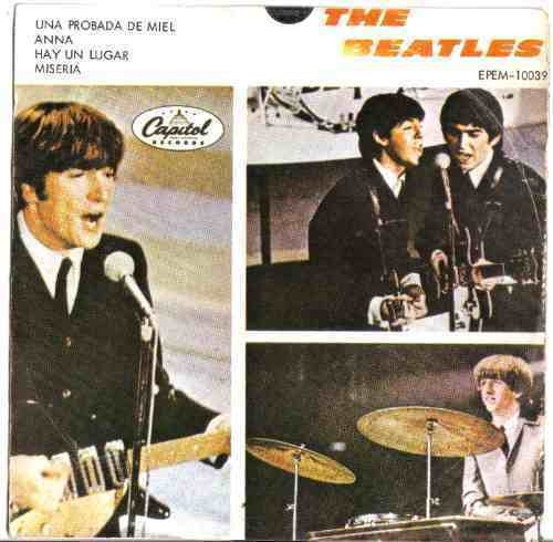 Beatles. Sencillo 7 PuLG Mexicano En Muy Buenas Condiciones