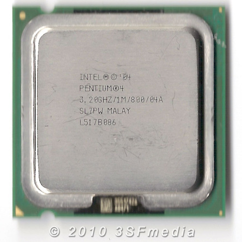 Lote De 10 Procesadores Intel P4 H/t 540j A 3.2 Ghz Lga775