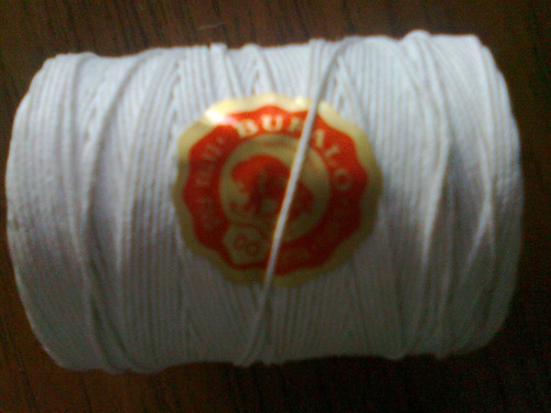 Hilo Doble Cero De Cañamo 0 Calibre 00 Coser Paquete 6 Rollos