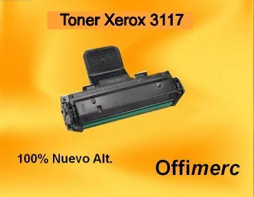 Toner Xerox 3117 Nuevo 100% Garantizado Alt. Despacho.-