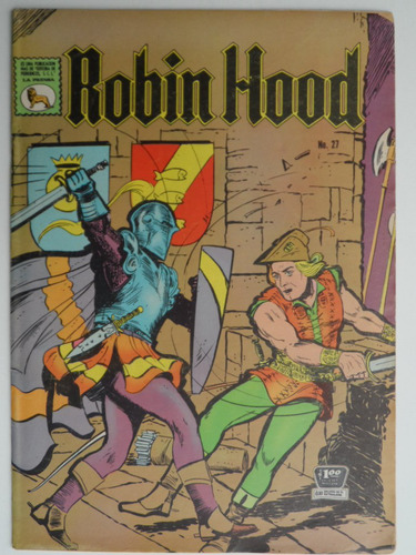 1965 Robin Hood #27 Comic Mexicano De Editorial La Prensa