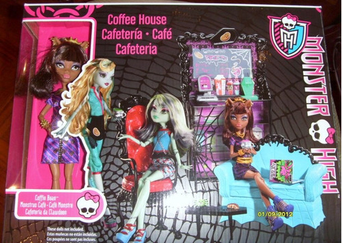 Monster High -cafetería- Monstruo Cafe - Clawdeen Wolf