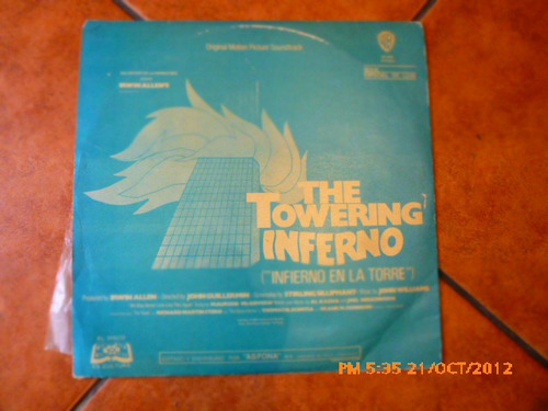 Vinilo Lp De La Pelicula Infierno En La Torre (u666