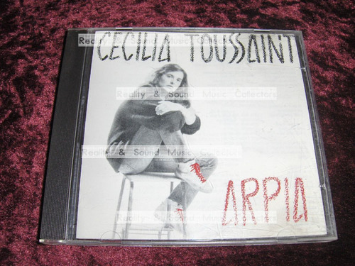 Cecilia Toussaint Arpia Cd 1er Edicion De Coleccion