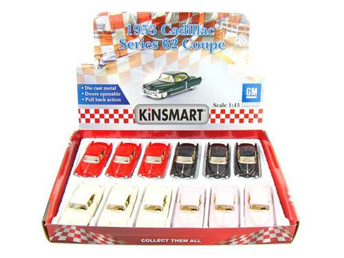 Perudiecast Kinsmart 1953 Cadillac Series 62 Coupe Esc. 1:43