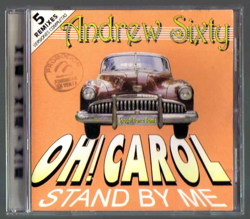 Andrew Sixty Oh Carol Cd Maxi Single 4 Versiones Unica Ed.