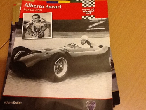 Revista Leyenda Fórmula Uno Ascari Lectura Con Imagen Color