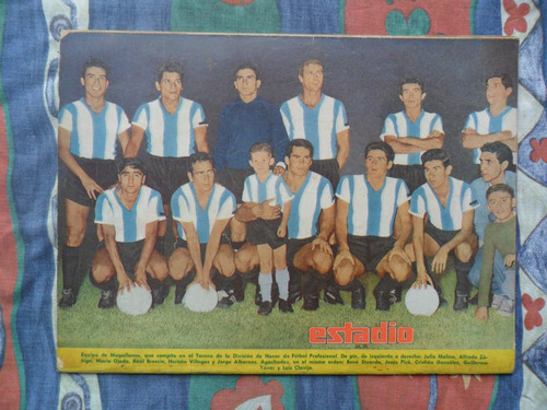 Estadio N° 1025 17 Ene 1973 Equipo Magallanes