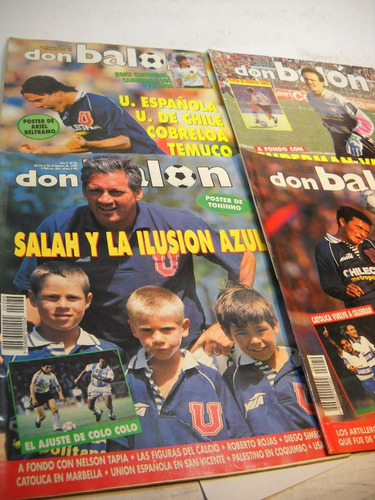 Universidad De Chile Revistas Don Balon  1993 -  1994 (4)