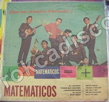 Rock Mexicano .los Matematicos (esta Es Nuestra Fórmula) Lp