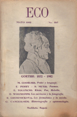 Eco Mayo 1982 / N° 247 / Goethe 