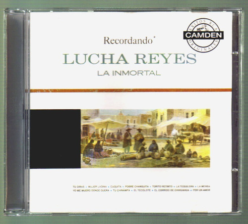 Lucha Reyes La Inmortal Cd 12 Grandes Exitos Unica Ed 1996